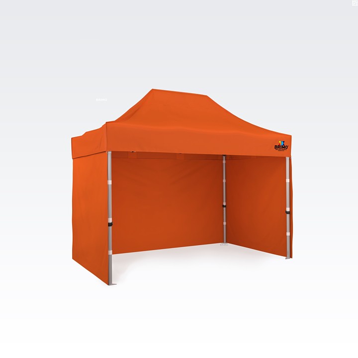 Oranžový nožnicový stan 2x3m